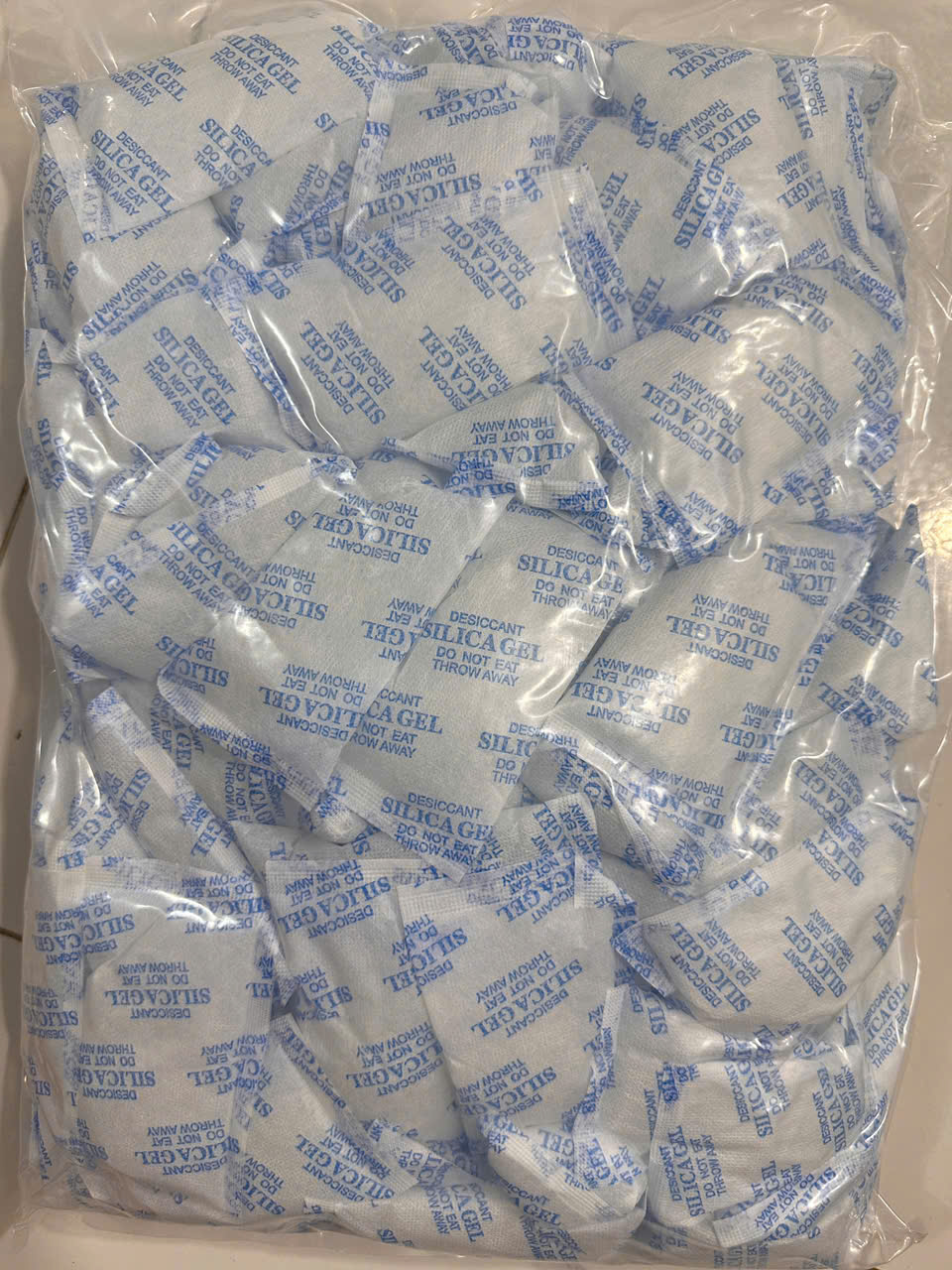 Gói hút ẩm Silica Gel 50g bảo quản dược phẩm an toàn chống ẩm mốc